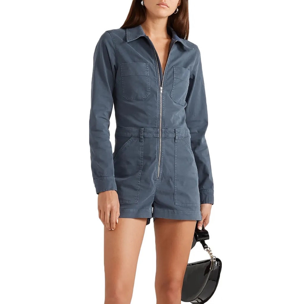 Nili Lotan Denim Jumpsuit
